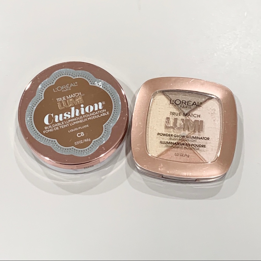 2 L’Oreal Lumi Foundation & Highlighter